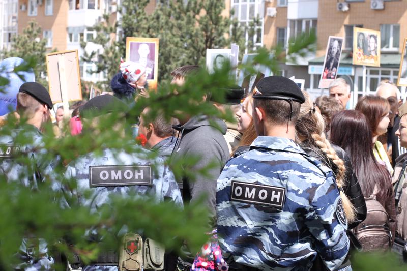 Сотрудники и военнослужащие Росгвардии обеспечили общественный порядок в период празднования 74-ой годовщины со Дня победы в Великой Отечественной войне