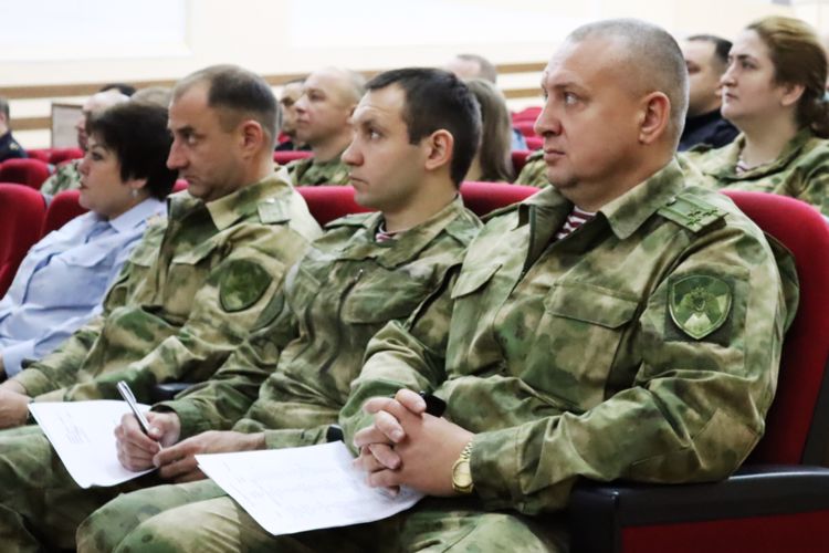 В Управлении Росгвардии по Хабаровскому краю состоялся учебно-методический сбор руководящего состава