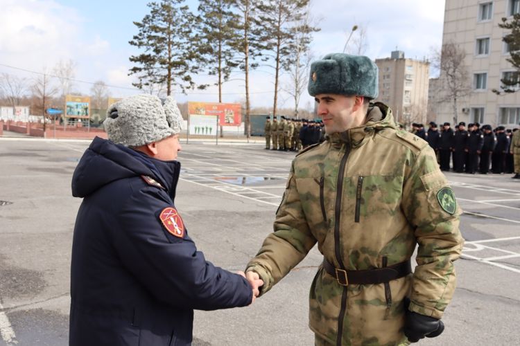 В Управлении Росгвардии по Хабаровскому краю прошли мероприятия, посвящённые Дню войск национальной гвардии России