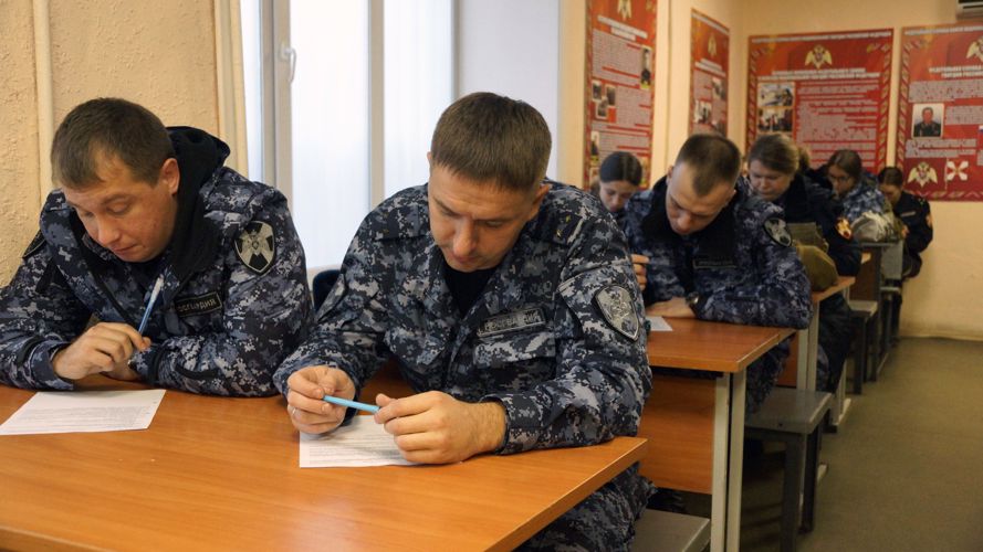 В Хабаровском крае сотрудники Росгвардии завершили сдачу итоговой проверки за год