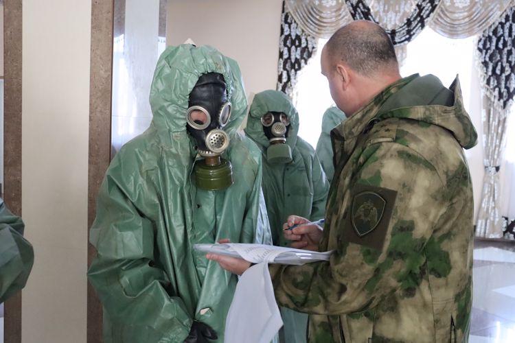 В Хабаровском крае сотрудники Росгвардии завершили сдачу итоговой проверки за год