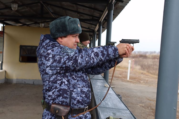 В Хабаровском крае сотрудники Росгвардии завершили сдачу итоговой проверки за год