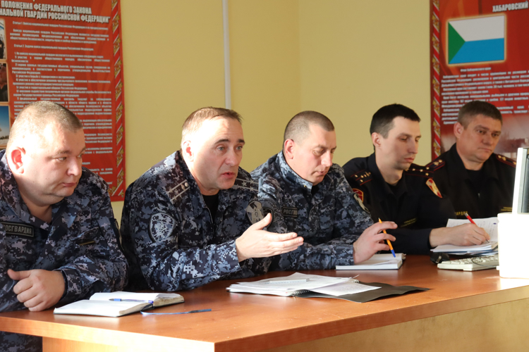 В Управлении Росгвардии по Хабаровскому краю обсудили вопросы безопасности объектов ТЭК 
