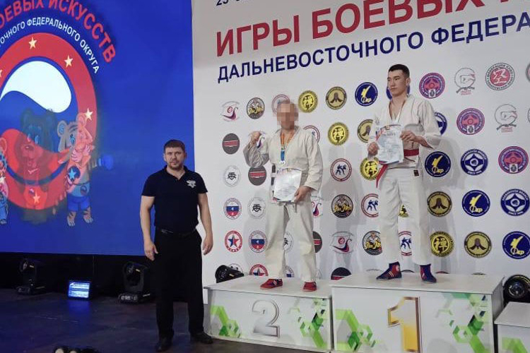 Сотрудники СОБР «Ерофей» Росгвардии стали призёрами чемпионата города Хабаровска по рукопашному бою