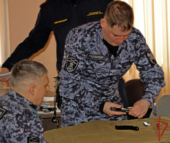 В Хабаровске завершился 2-й этап конкурса профессионального мастерства среди групп задержания вневедомственной охраны 