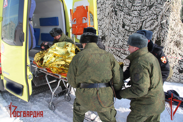 164 годовщину отмечают сотрудники и военнослужащие медицинской службы Росгвардии