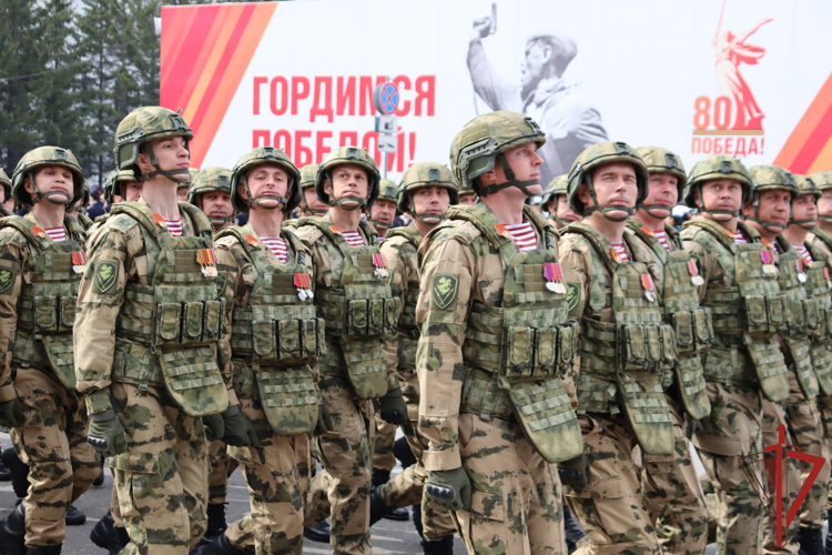 Росгвардейцы Восточного округа приняли участие в мероприятиях, посвященных Дню Победы
