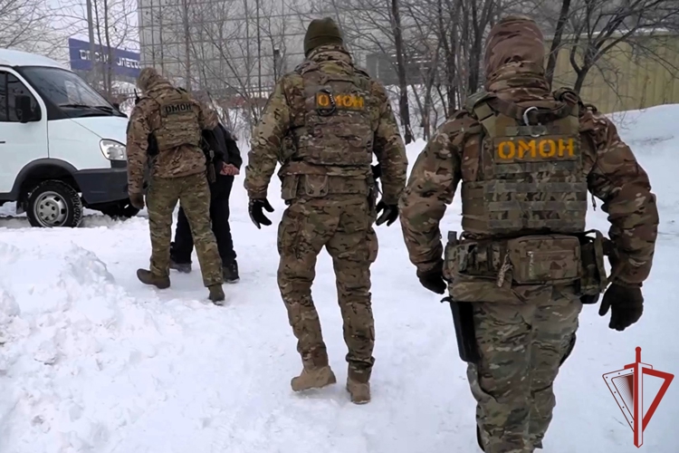 Сотрудники хабаровского ОМОН «Амурский» отметили 32 годовщину со дня образования