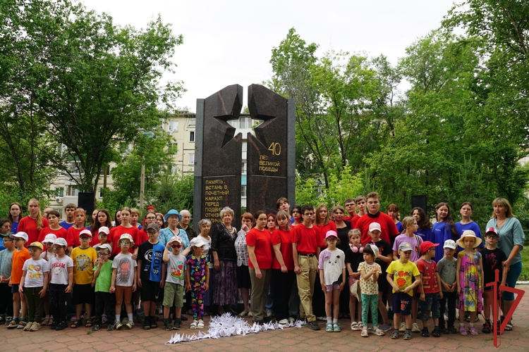В канун Дня памяти и скорби росгвардейцы почтили память дальневосточников, погибших в годы Великой Отечественной войны