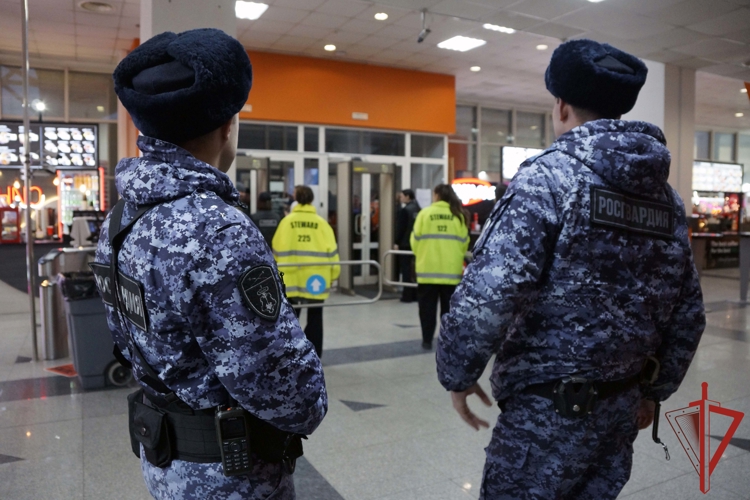 В Хабаровске Росгвардия обеспечила безопасность проведения матча Континентальной хоккейной лиги 