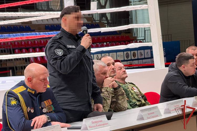 Сотрудники комсомольского ОМОН «Ураган» Росгвардии приняли участие в проведении международного турнира по боксу 