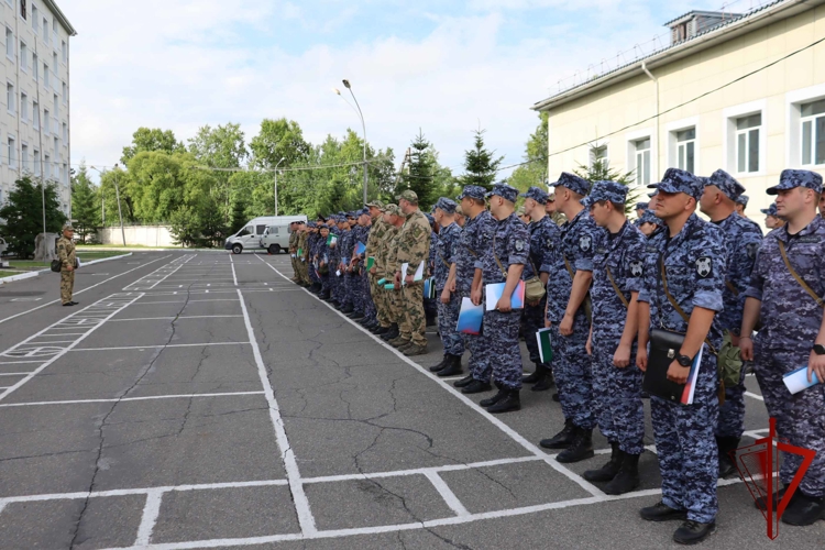 В подразделениях Управления Росгвардии по Хабаровскому краю стартовал летний период подготовки